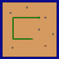 Click here to play a Java Applet version of the classic game "Snake"